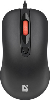 Мышь Defender Omega MB-522 черный оптическая 1600dpi silent USB 3but (52522) от магазина РЭССИ