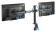 Картинка Кронштейн для мониторов Hama FM 2 Arms 00118494 черный 13"-35" макс.15кг настольный поворот и наклон от магазина РЭССИ Кронштейн для мониторов Hama FM 2 Arms 00118494 черный 13"-35" макс.15кг настольный поворот и наклон от магазина РЭССИ