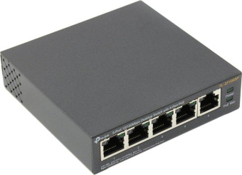 Коммутатор TP-Link TL-SF1005P 5x100Mb 4PoE 58W неуправляемый от магазина РЭССИ