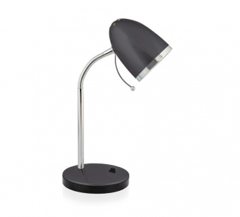 Светильник Camelion KD-308 C02 (11477) настольный на подставке E27 черный 40Вт от магазина РЭССИ