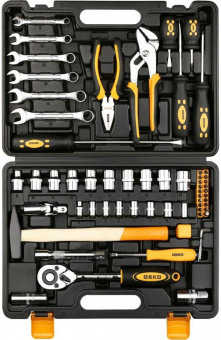 Набор инструментов Deko DKMT63 63 предмета (жесткий кейс) от магазина РЭССИ