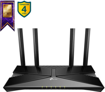 Роутер беспроводной TP-Link Archer AX53 AX3000 10/100/1000BASE-TX черный от магазина РЭССИ