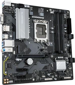 Материнская плата Gigabyte B760M D3HP DDR4 Soc-1700 Intel B760 4xDDR4 mATX AC`97 8ch(7.1) GbLAN RAID+VGA+HDMI+DP от магазина РЭССИ