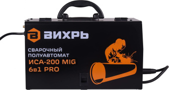 Сварочный полуавтомат Вихрь ИСА-200 MIG PRO инвертор MIG-MAG/SPOT/FCAW/MMA/Lift TIG 5.9кВт от магазина РЭССИ