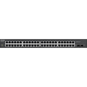 Коммутатор Zyxel GS1900-48 v2 GS1900-48-EU0102F 48G 2SFP управляемый от магазина РЭССИ