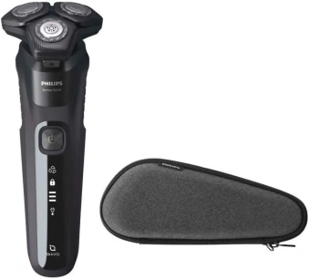 Бритва роторная Philips SkinIQ S5588/30 реж.эл.:3 питан.:аккум. черный от магазина РЭССИ