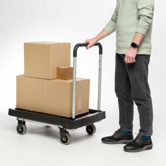 Складная платформенная тележка Magna Cart алюминий сталь пластик грузоподъемность 200 кг FF-XL от магазина РЭССИ