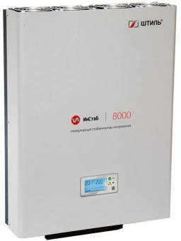 Стабилизатор напряжения Штиль ИнСтаб IS8000 7200Вт 8000ВА белый от магазина РЭССИ
