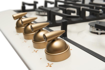 Газовая варочная поверхность Hansa BHGY610791 слоновая кость от магазина РЭССИ