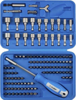 Набор оснастки Зубр 26096-H122 (122пред.) для шуруповертов/дрелей от магазина РЭССИ