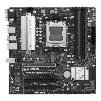 Материнская плата Asus PRIME B650M-A II-CSM SocketAM5 AMD B650 4xDDR5 mATX AC`97 8ch(7.1) 2.5Gg RAID+VGA+HDMI+DP от магазина РЭССИ
