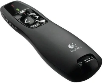 Презентер Logitech R400 Radio USB (15м) черный от магазина РЭССИ