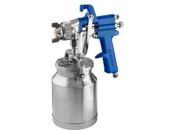 Краскораспылитель Зубр ПРО Н350 365л/мин соп.:1.8мм бак:1л от магазина РЭССИ