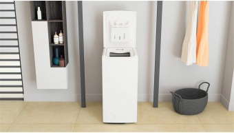 Стиральная машина Whirlpool TDLR 65230SS EU/N пан.англ. класс: A загр.вертикальная макс.:6кг белый инвертер от магазина РЭССИ