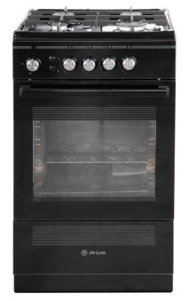 Плита Газовая De Luxe 506040.24г ЧР-001 черный от магазина РЭССИ