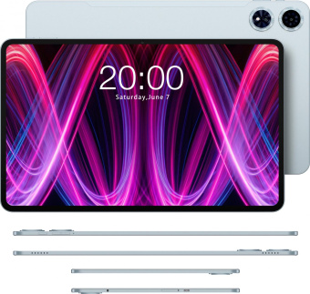 Планшет Teclast T60Plus G88 (2.0) 8C RAM6Gb ROM128Gb 11.97" IPS 2000x1200 4G 2Sim Android 14 серый 13Mpix 5Mpix BT WiFi microSD 1Tb 8000mAh от магазина РЭССИ