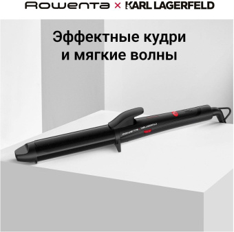 Щипцы Rowenta CF323LF0 черный макс.темп.:200С покрытие:кератин-турмалиновое (1830008509) от магазина РЭССИ