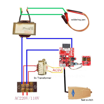 Плата управления точечной сваркой NY-D01 40А от магазина РЭССИ
