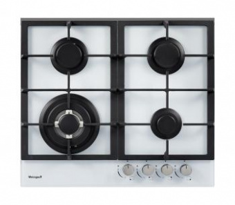 Газовая варочная поверхность Weissgauff HGG 641 WGh белый от магазина РЭССИ