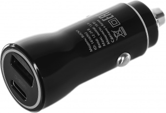 Автомобильное зар./устр. Buro BUCN1 18W 3A (PD+QC) USB-C/USB-A универсальное черный (BUCN18P110BK) от магазина РЭССИ