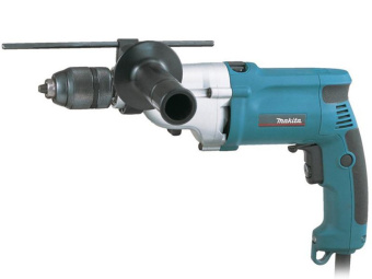 Дрель ударная Makita HP2051 720Вт патрон:быстрозажимной (кейс в комплекте) от магазина РЭССИ