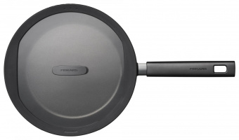 Сотейник Fiskars Hard Face 1052232 3.5л. d=28см (с крышкой) черный от магазина РЭССИ