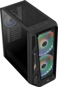 Корпус Aerocool AirHawk Duo-G-BK-v1 черный без БП ATX 5x120mm 5x140mm 2xUSB3.0 audio bott PSU от магазина РЭССИ