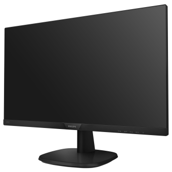 Монитор Philips 23.8" 243V7QJABF (00/01) черный IPS LED 4ms 16:9 HDMI M/M матовая 1000:1 250cd 178гр/178гр 1920x1080 75Hz VGA DP FHD 3.5кг от магазина РЭССИ