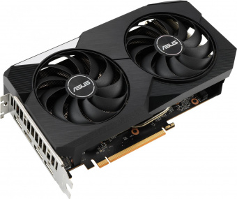 Видеокарта Asus PCI-E 4.0 DUAL-RX6650XT-O8G AMD Radeon RX 6650XT 8192Mb 128 GDDR6 2447/17500 HDMIx1 DPx3 HDCP Ret от магазина РЭССИ