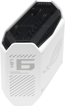 Бесшовный Mesh роутер Asus ROG Rapture GT6 (GT6 (W-1-PK)) AX10000 2.5GE/USB3.0 компл.:устройство/крепления/адаптер белый от магазина РЭССИ