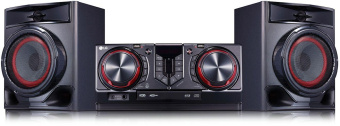 Минисистема LG CJ44 черный 480Вт CD CDRW FM USB BT от магазина РЭССИ