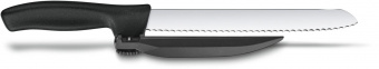 Нож кухонный Victorinox Swissclassic DUX-MESSER (6.8663.21) стальной лезв.210мм черный от магазина РЭССИ
