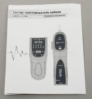 LY-CT006 Тестер-трассоискатель кабеля 5bites  UTP / STP / TEL от магазина РЭССИ
