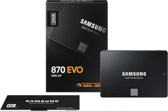Накопитель SSD Samsung SATA III 250Gb MZ-77E250BW 870 EVO 2.5" от магазина РЭССИ