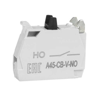 Блок контактный OptiSignal D22 A45-CB-V-NO 1НО винтовой зажим ZBE101 от магазина РЭССИ