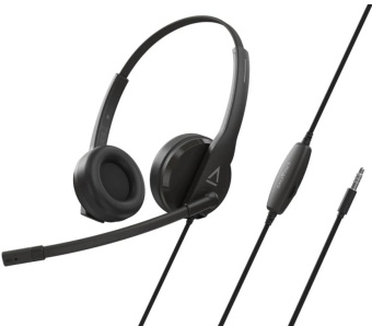 Наушники с микрофоном Creative HS-230 черный 2м накладные оголовье (51EF1110AA000) от магазина РЭССИ