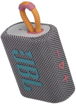 Колонка порт. JBL GO 3 серый 4.2W 1.0 BT (JBLGO3GRY) от магазина РЭССИ