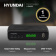 Картинка Ресивер DVB-T2 Hyundai H-DVB520 + WiFi-адаптер черный от магазина РЭССИ Ресивер DVB-T2 Hyundai H-DVB520 + WiFi-адаптер черный от магазина РЭССИ