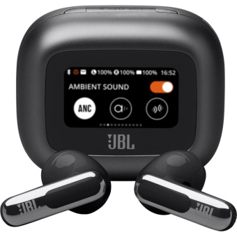 Гарнитура вкладыши JBL Live Flex 3 черный беспроводные bluetooth в ушной раковине (JBLLIVEFLEX3BLK) от магазина РЭССИ