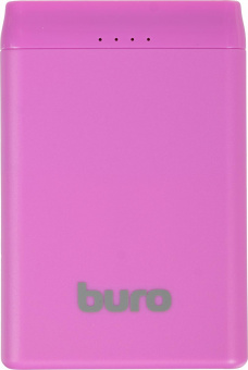 Мобильный аккумулятор Buro BP05B 5000mAh 2.1A фиолетовый (BP05B10PVL) от магазина РЭССИ