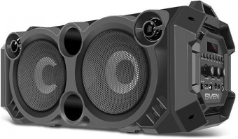 Колонка порт. Sven PS-550 черный 36W 2.0 BT/3.5Jack/USB 10м 2000mAh (SV-018153) от магазина РЭССИ