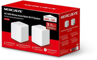 Бесшовный Mesh роутер Mercusys Halo H30G(2-pack) AC1300 10/100/1000BASE-TX белый (упак.:2шт) от магазина РЭССИ