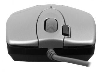 Мышь A4Tech OP-620D серебристый оптическая (1200dpi) USB (4but) от магазина РЭССИ