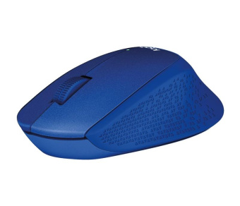 Мышь Logitech M330 Silent Plus синий оптическая (1000dpi) silent беспроводная USB (2but) от магазина РЭССИ
