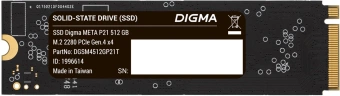 Накопитель SSD Digma PCIe 4.0 x4 512GB DGSM4512GP21T Meta P21 M.2 2280 от магазина РЭССИ