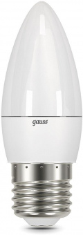 Лампа светодиодная Gauss 6.5Вт цок.:E27 свеча 220B 4100K св.свеч.бел.ней. (упак.:10шт) (103102207) от магазина РЭССИ