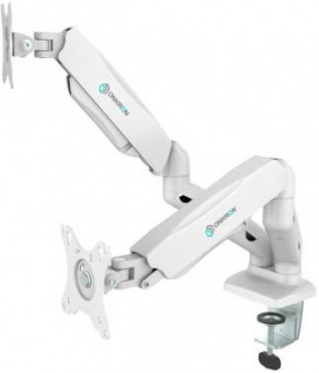 Кронштейн для мониторов Onkron G160W белый 13"-32" макс.16кг настольный поворот и наклон верт.перемещ. от магазина РЭССИ