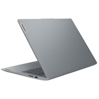Ноутбук Lenovo IdeaPad Slim 3 15IRU8 Core i3 1315U 8Gb SSD512Gb Intel UHD Graphics 15.6" IPS FHD (1920x1080) noOS grey WiFi BT Cam (82X7003LRK) от магазина РЭССИ