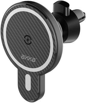 Держатель Deppa MagCharge QI магнитный беспров.з/у. черный для смартфонов (5533) от магазина РЭССИ