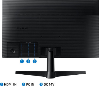 Монитор Samsung 27" S27C310EAI черный IPS LED 16:9 HDMI матовая 250cd 178гр/178гр 1920x1080 75Hz FreeSync VGA FHD 3.8кг от магазина РЭССИ